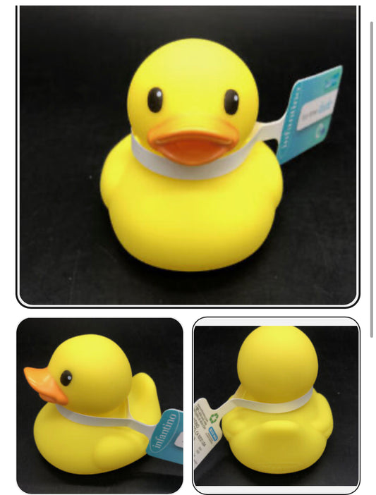 "Pato de goma Infantino Fun Time 2,5”